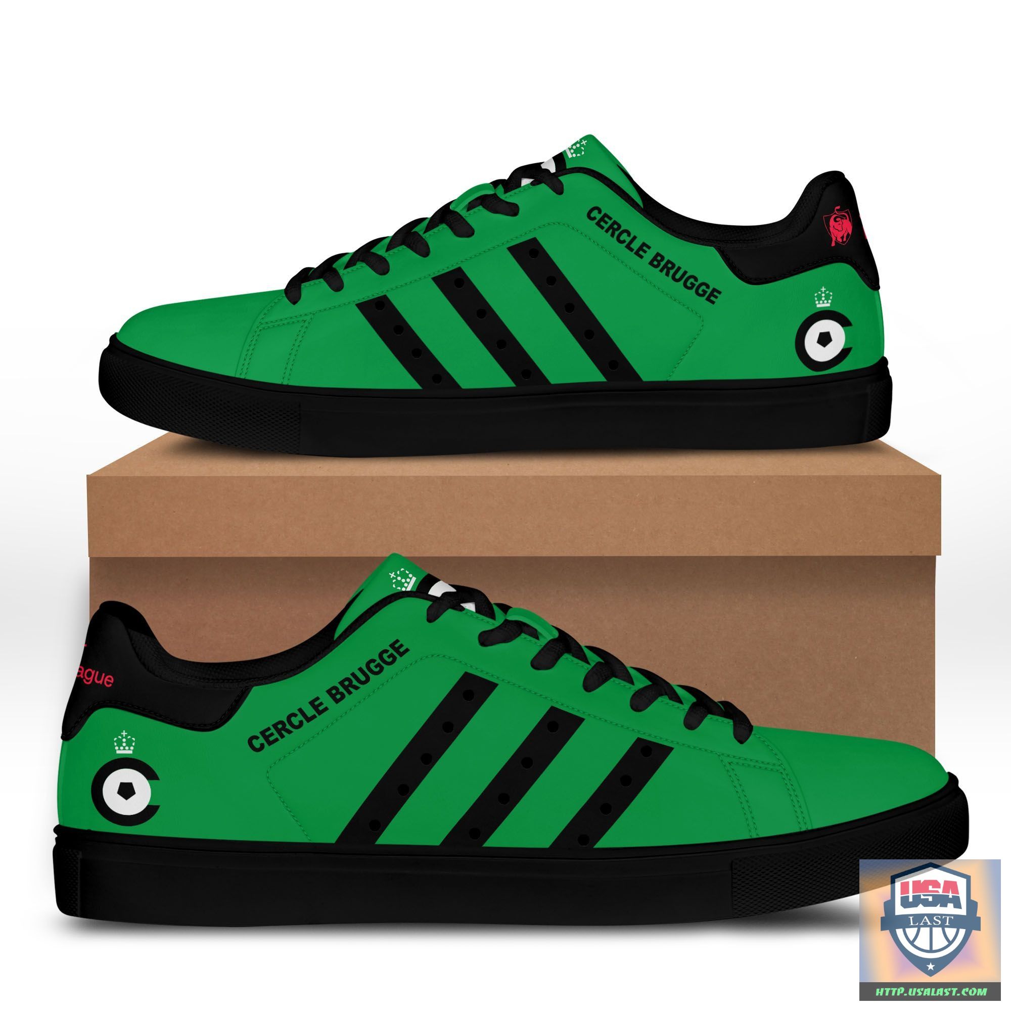 Cercle Brugge K.S.V Skate Low Top Shoes Green Version – Usalast