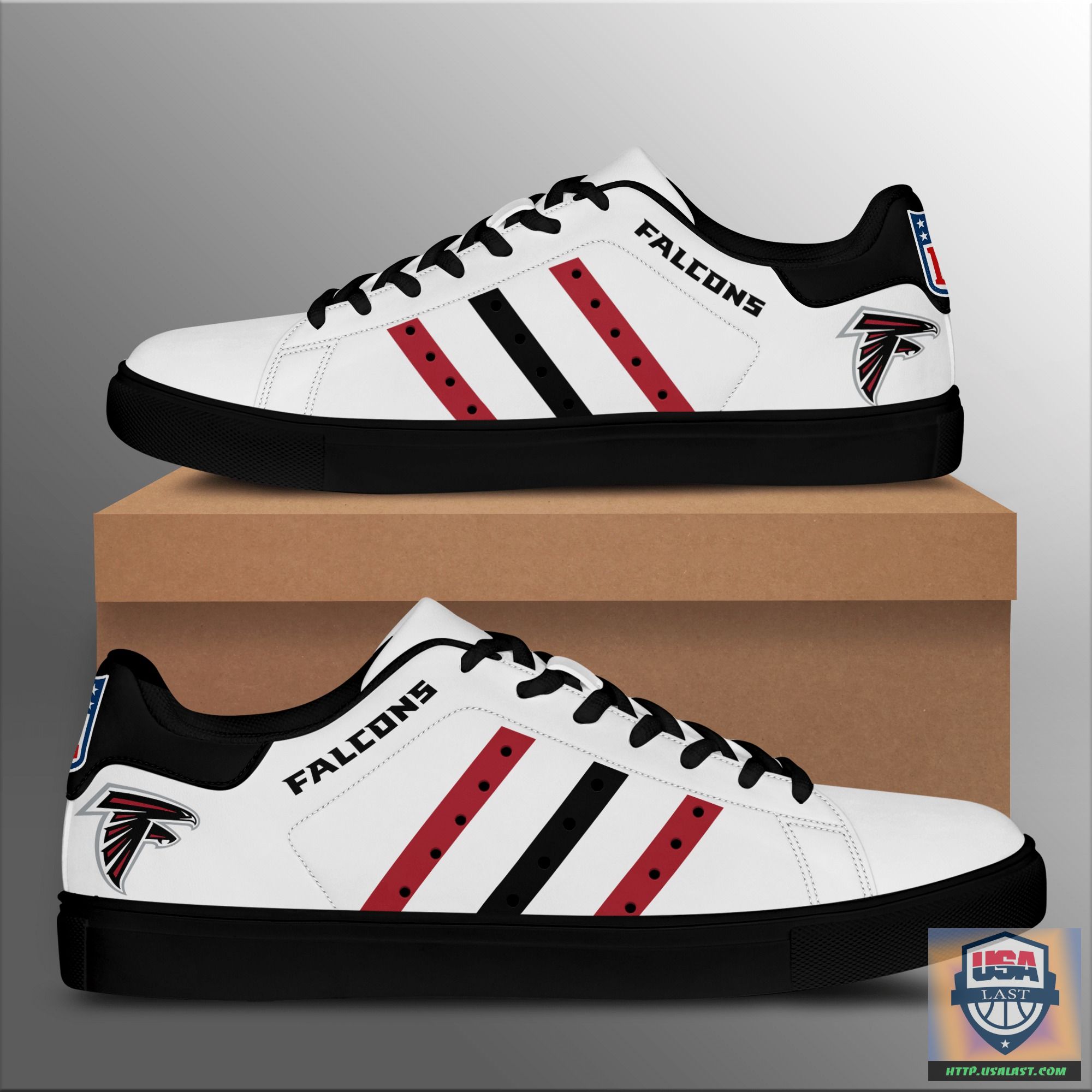 Atlanta Falcons Skate Low Top Shoes 2022 – Usalast