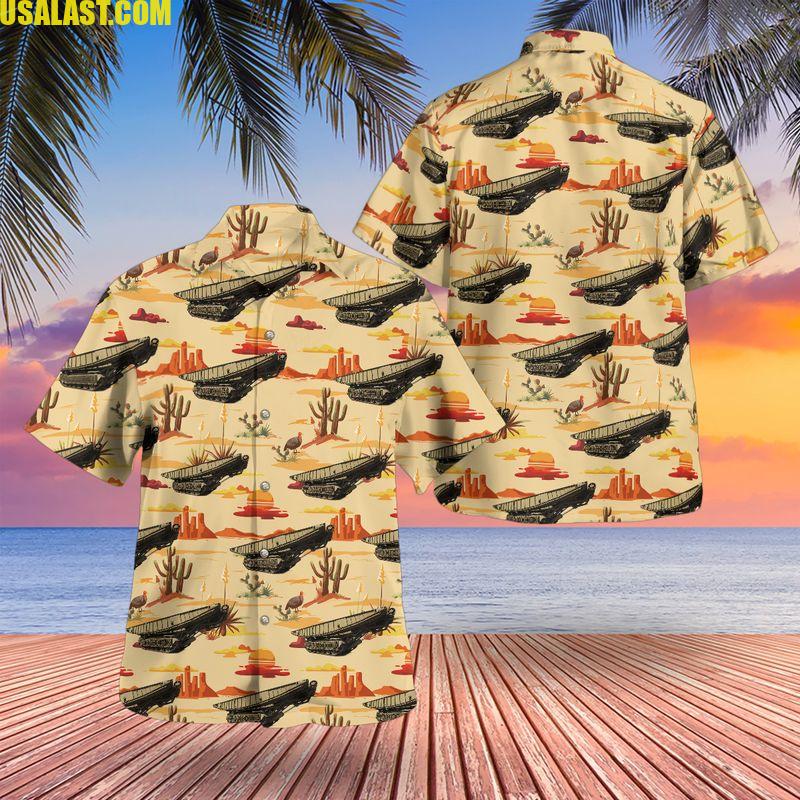 British Army Centurion Bridgelayer Hawaiian Shirt Beach Short – Usalast