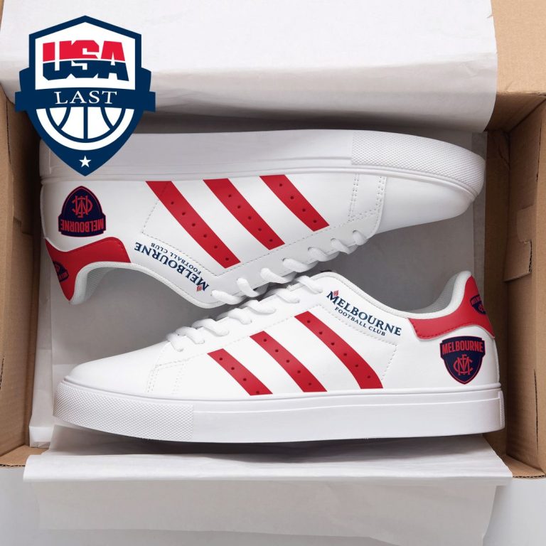Melbourne FC Red Stripes Style 2 Stan Smith Low Top Shoes - Good look mam
