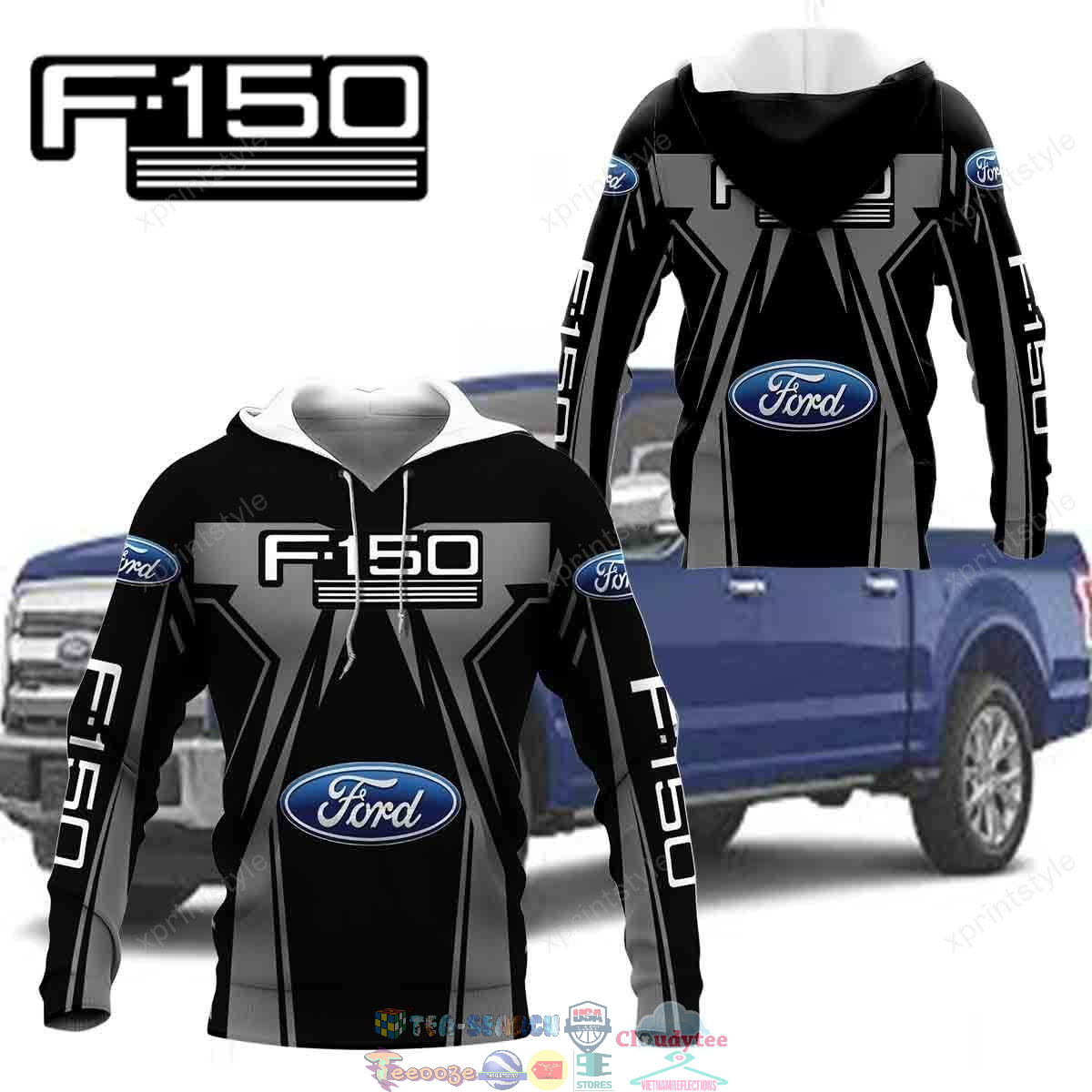 Ford F150 ver 7 hoodie and t-shirt – Saleoff