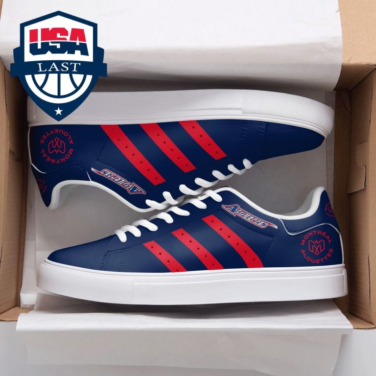 Montreal Alouettes Red Stripes Stan Smith Low Top Shoes - You look handsome bro