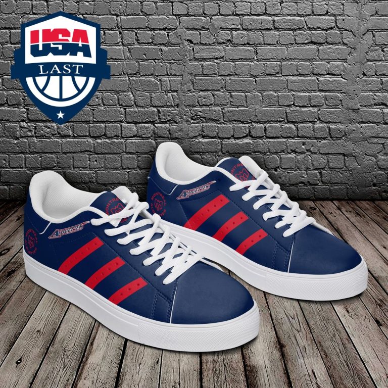 Montreal Alouettes Red Stripes Stan Smith Low Top Shoes - Looking so nice