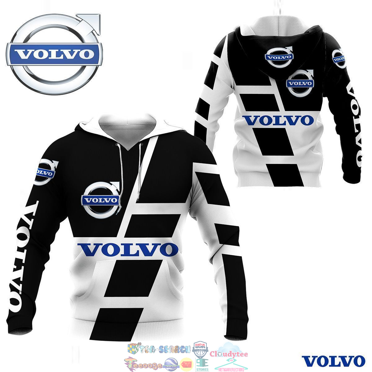 Volvo ver 4 3D hoodie and t-shirt- Saleoff