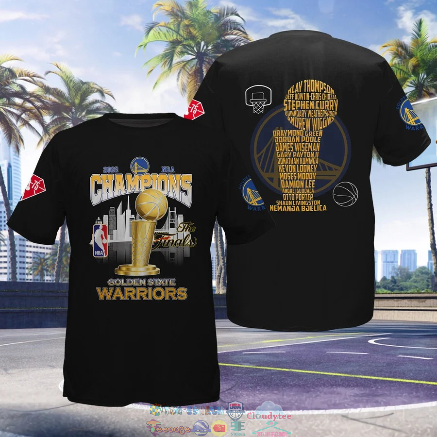 2022 Champions Trophy Golden State Warriors 3D Shirt – Saleoff