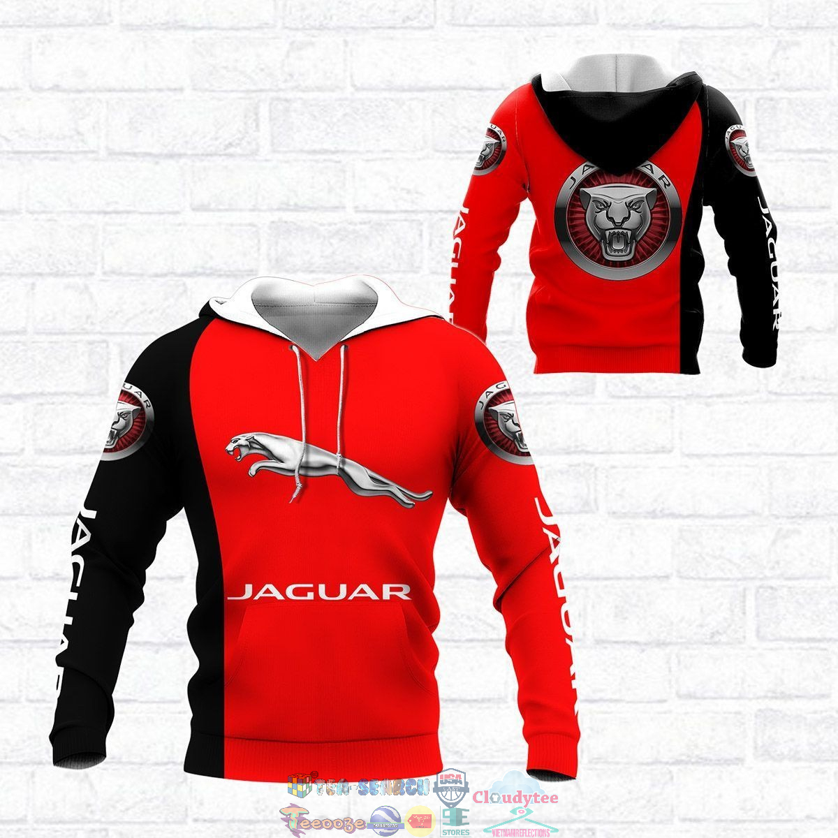 Jaguar ver 2 3D hoodie and t-shirt – Saleoff