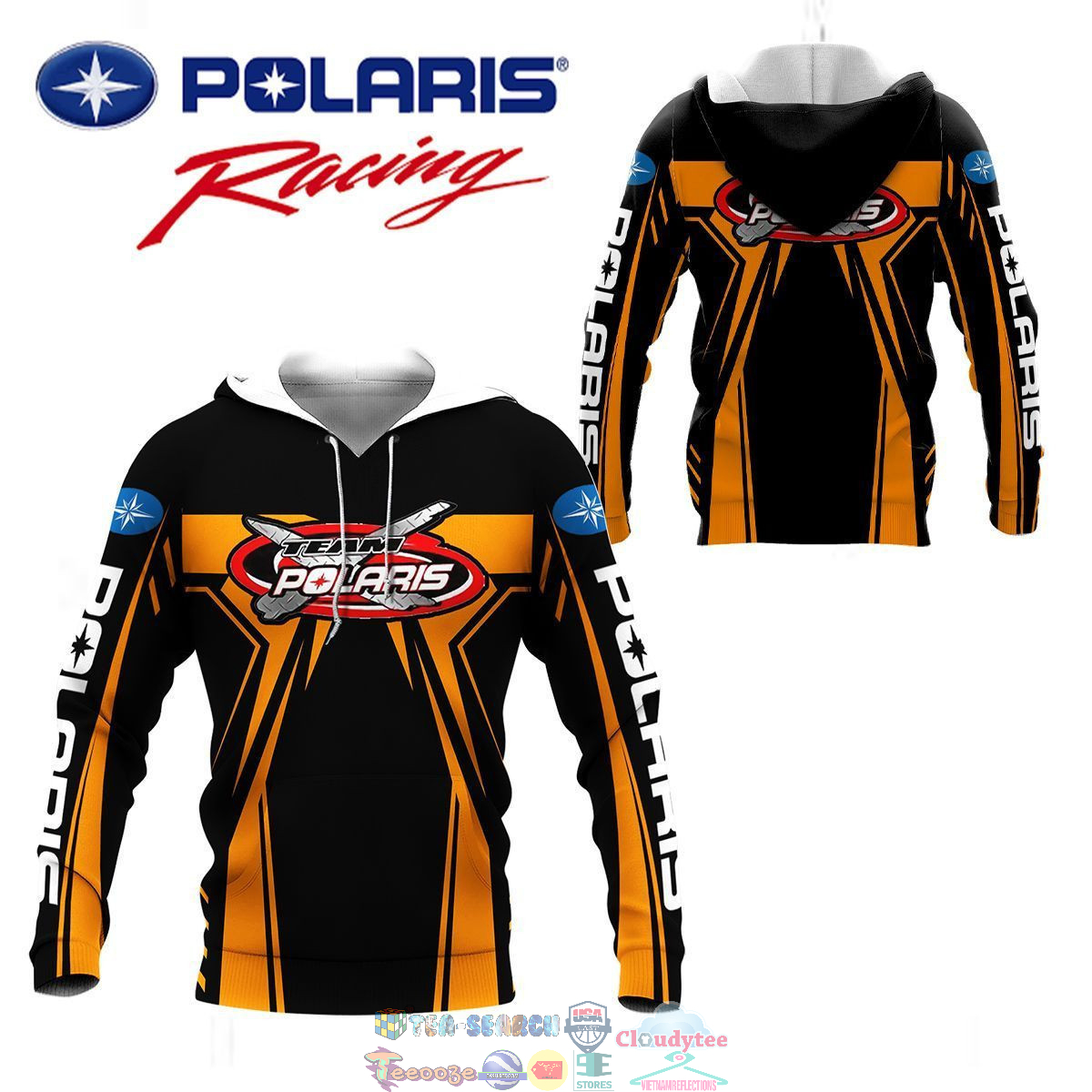 Polaris Racing Team ver 1 3D hoodie and t-shirt – Saleoff