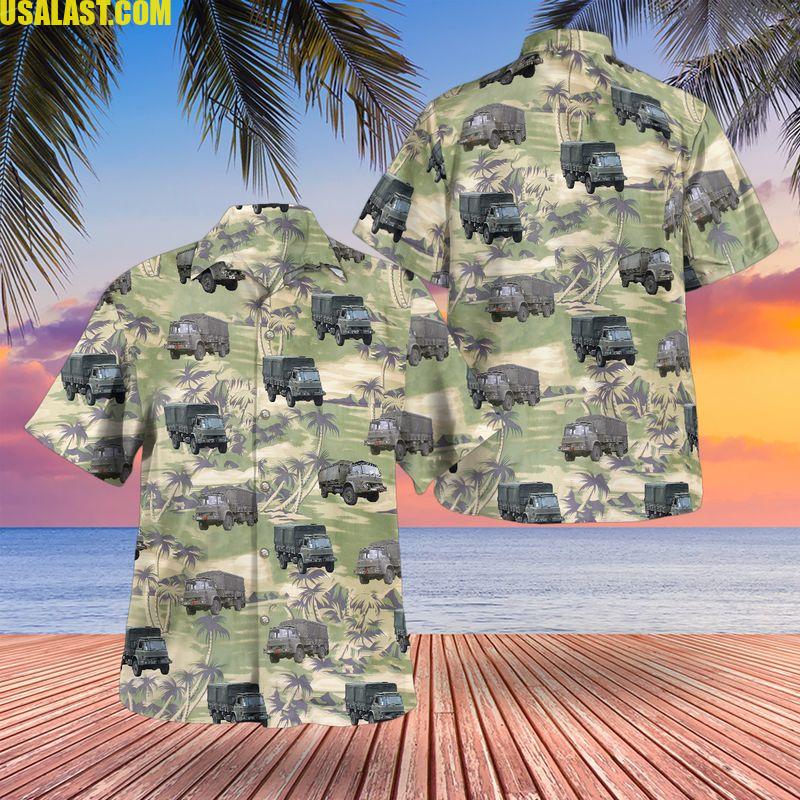 British Army Bedford MK Hawaiian Shirt Beach Short – Usalast
