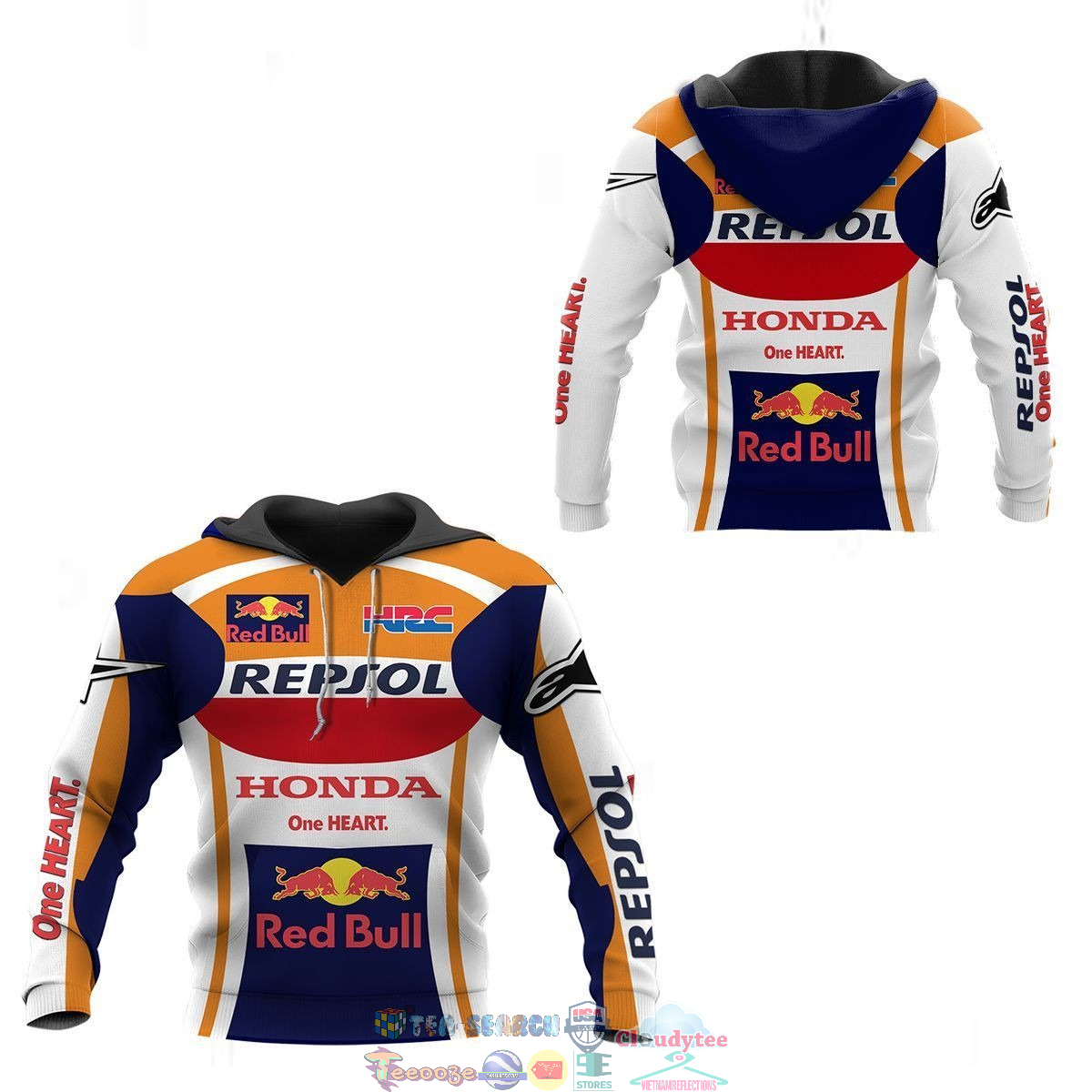 Repsol Honda ver 4 3D hoodie and t-shirt – Saleoff