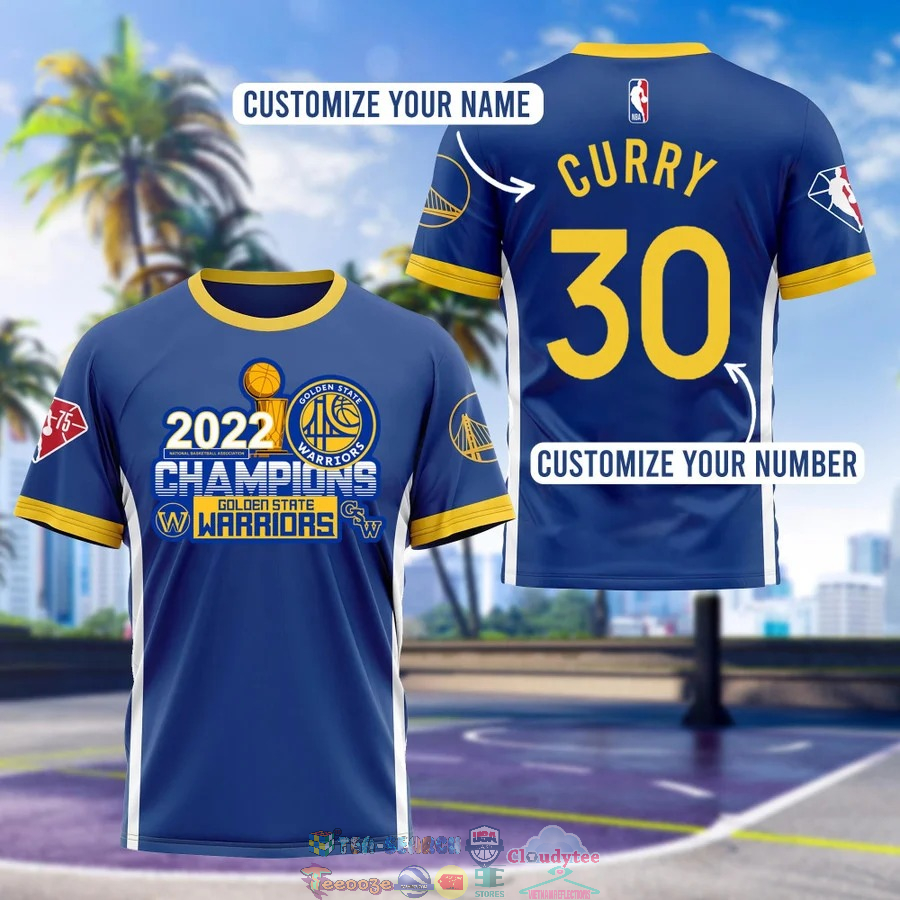 Personalized 2022 Champions Golden State Warriors 3D Shirt – Saleoff