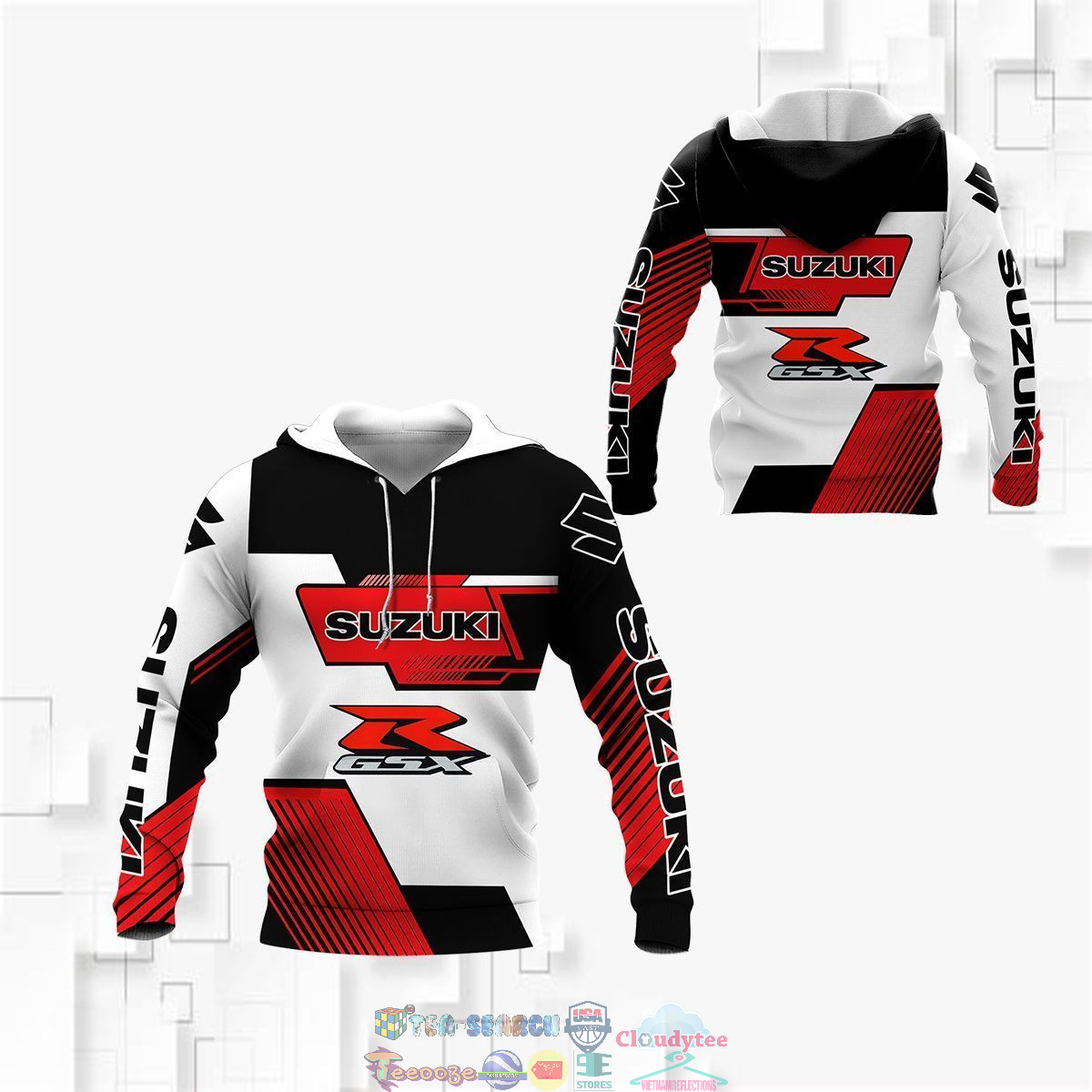 Suzuki GSX-R ver 2 3D hoodie and t-shirt – Saleoff