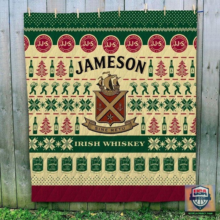 Jameson Irish Whisey Ugly Quilt Blanket – Usalast
