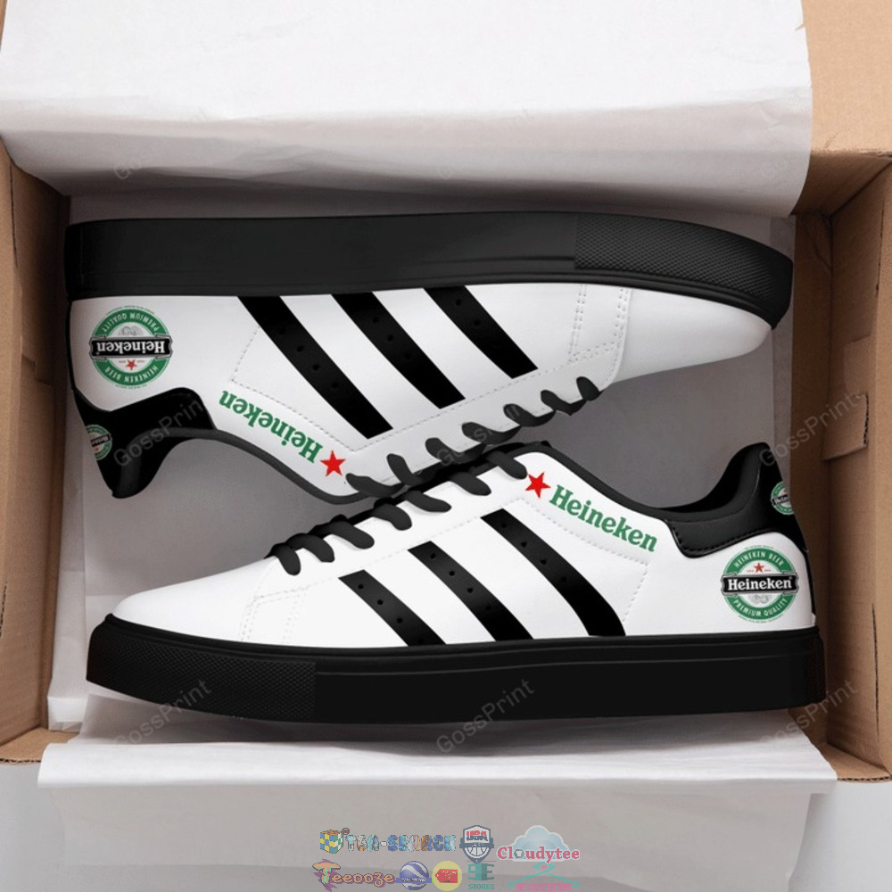Heineken Black Stripes Stan Smith Low Top Shoes – Saleoff