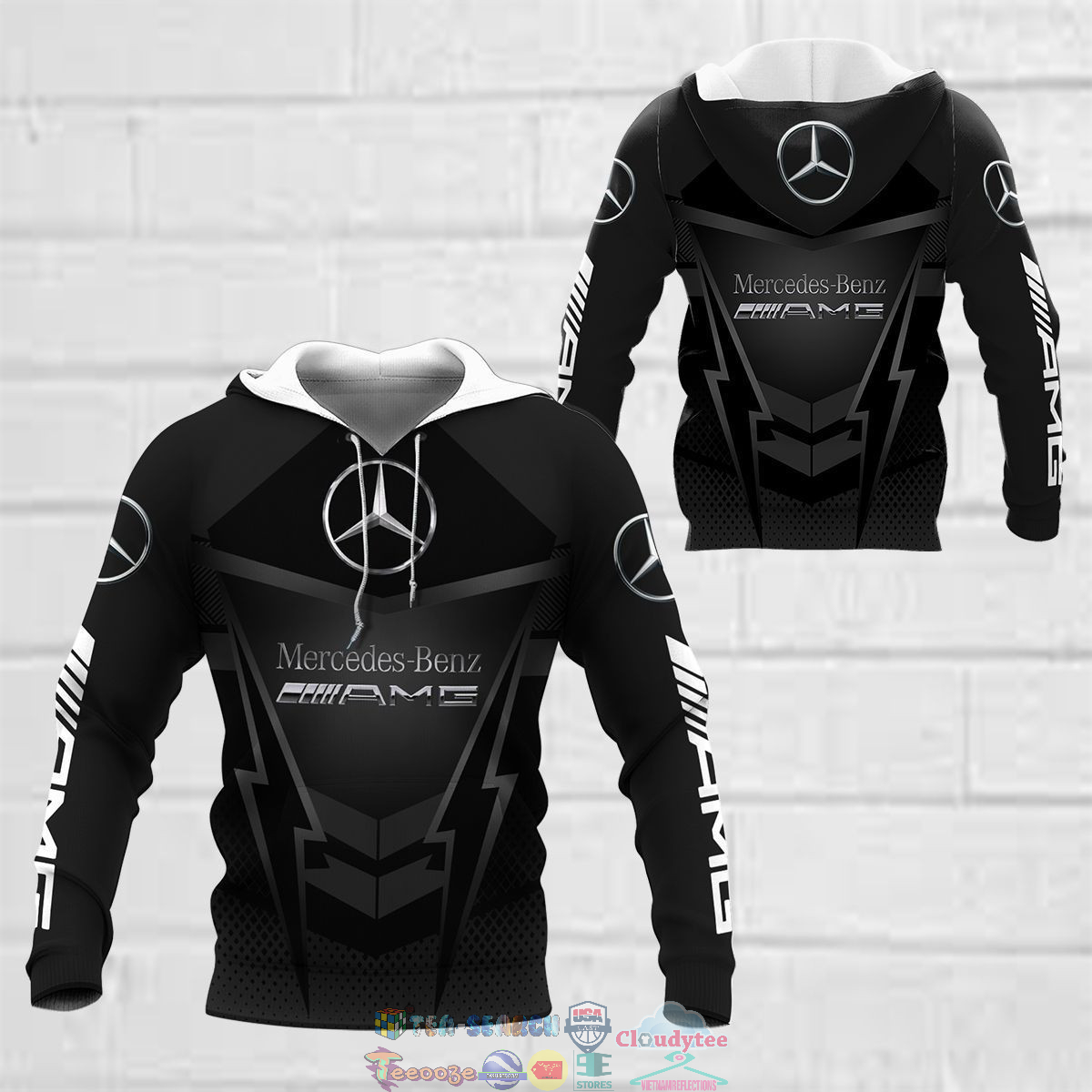 Mercedes AMG ver 2 3D hoodie and t-shirt – Saleoff