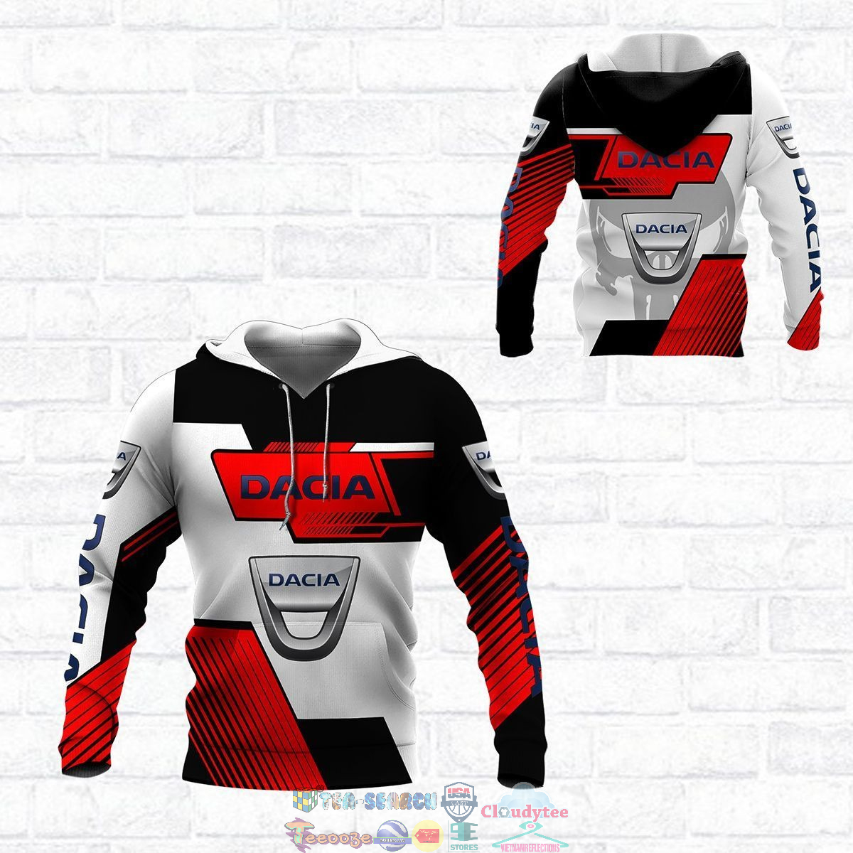 Automobile Dacia ver 9 3D hoodie and t-shirt – Saleoff