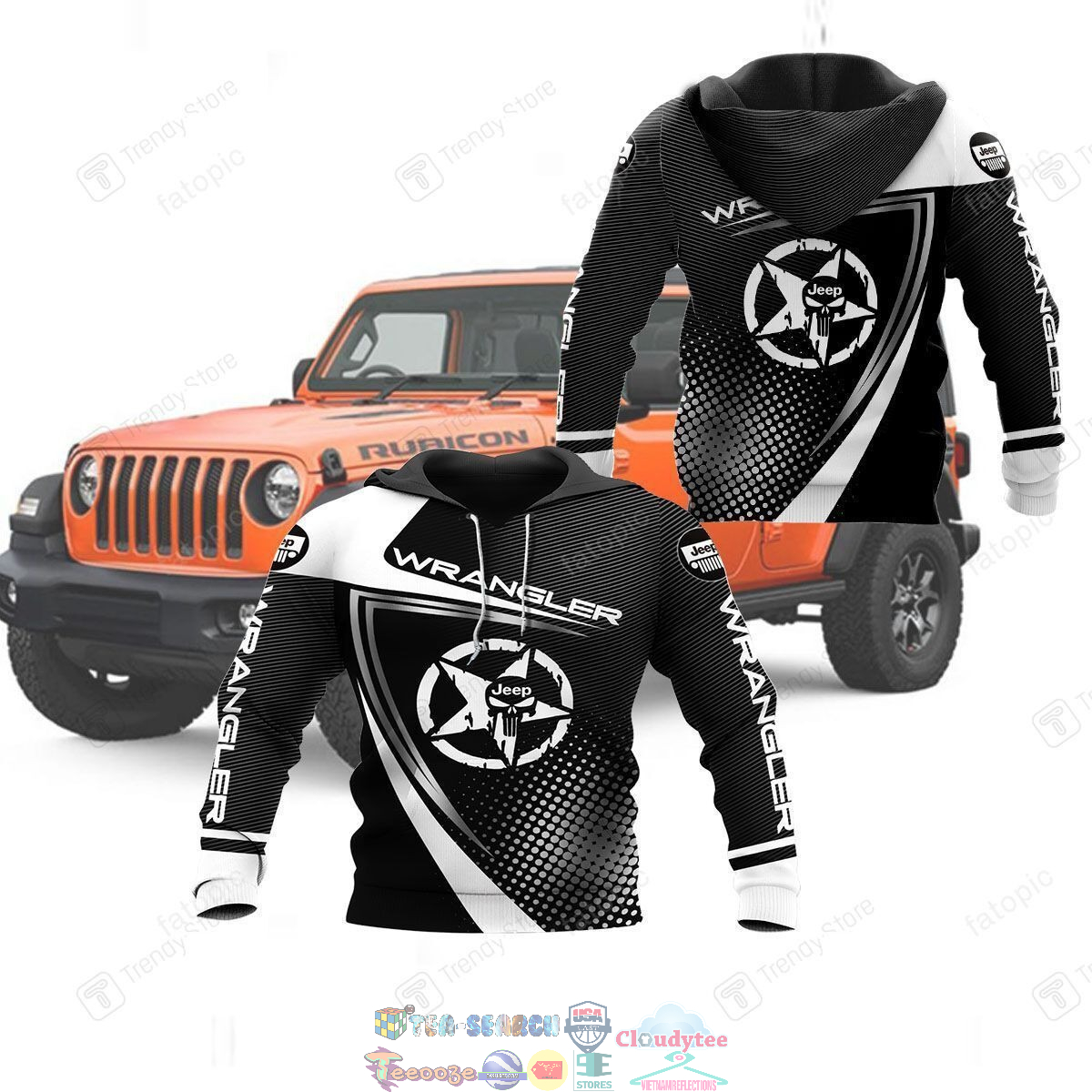 Jeep Wrangler ver 5 3D hoodie and t-shirt – Saleoff