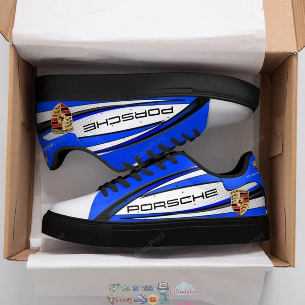 Porsche Blue Stan Smith Low Top Shoes – Saleoff