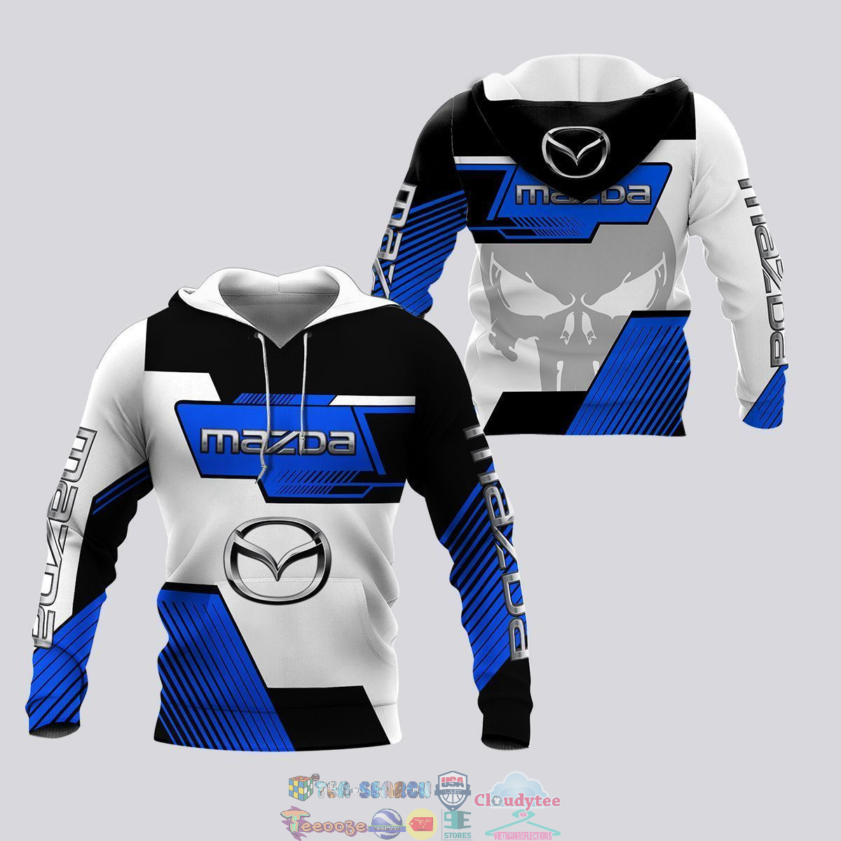 Mazda Skull ver 2 hoodie and t-shirt – Saleoff