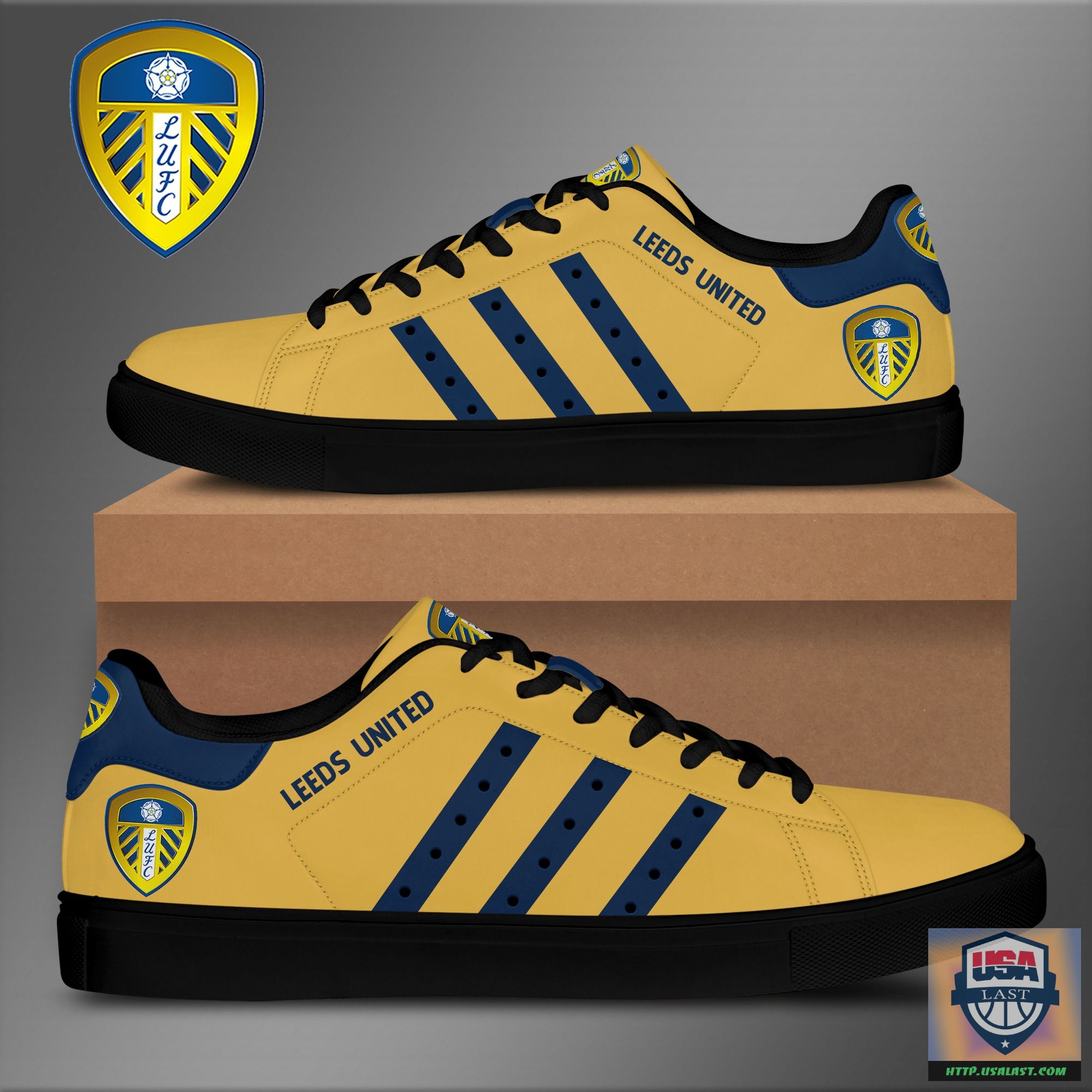 Leeds United FC Stan Smith Shoes Model 04 – Usalast