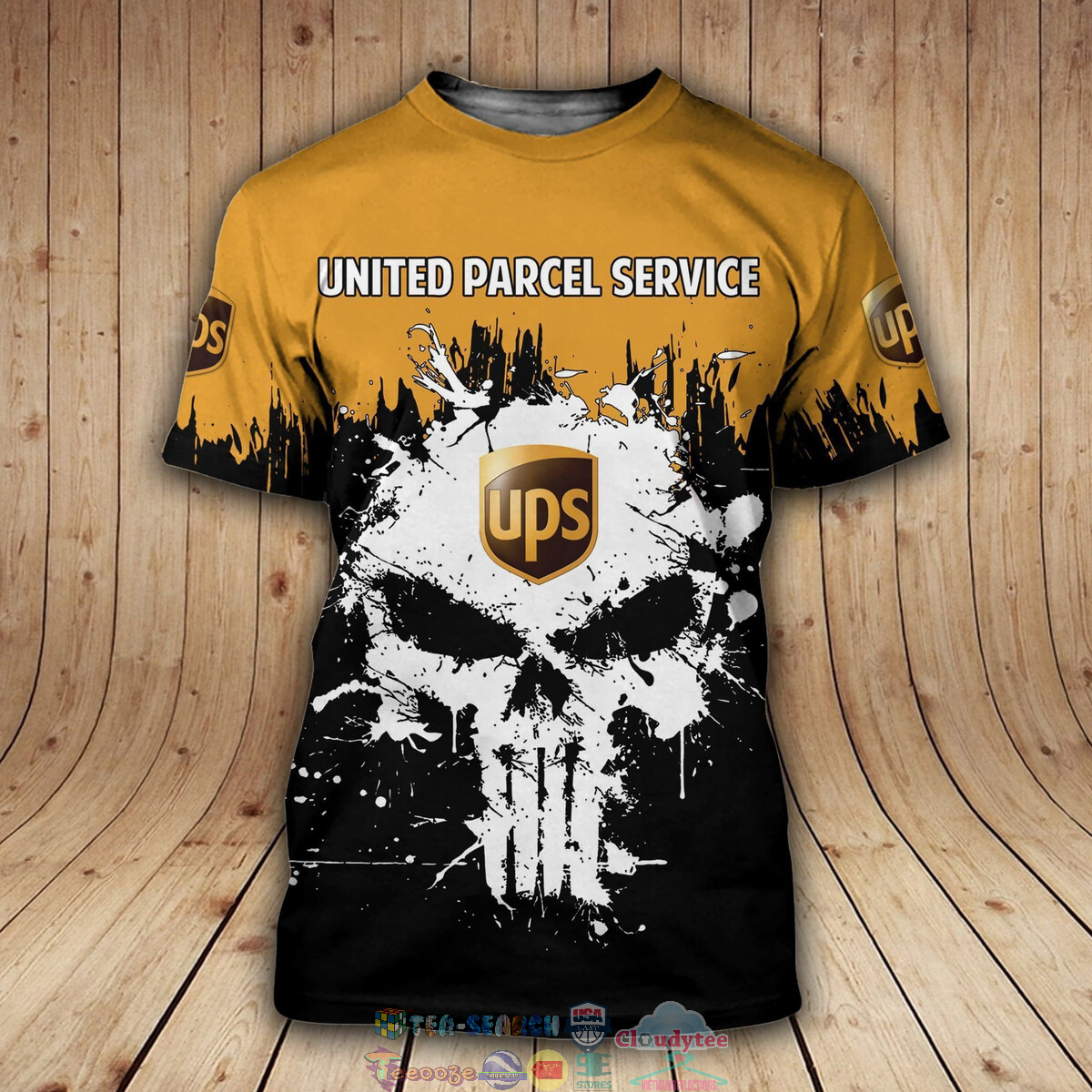 United Parcel Service UPS Skull 3D t-shirt and hoodie – Saleoff