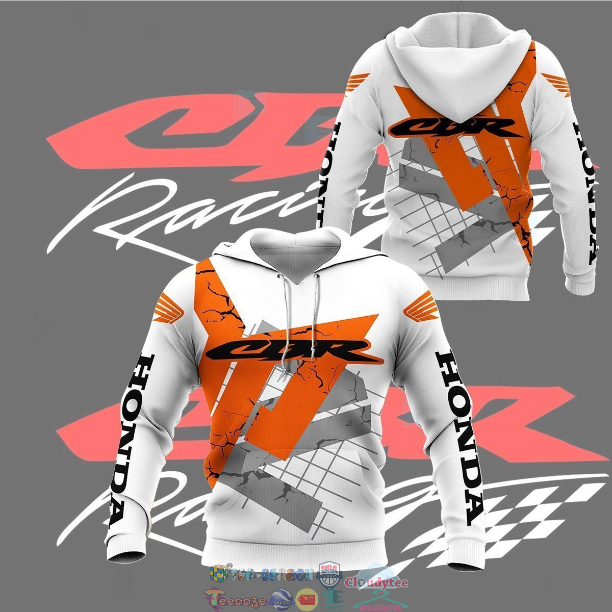 Honda CBR ver 2 3D hoodie and t-shirt – Saleoff