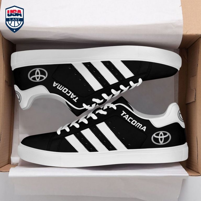 Toyota Tacoma White Stripes Stan Smith Low Top Shoes - Rocking picture
