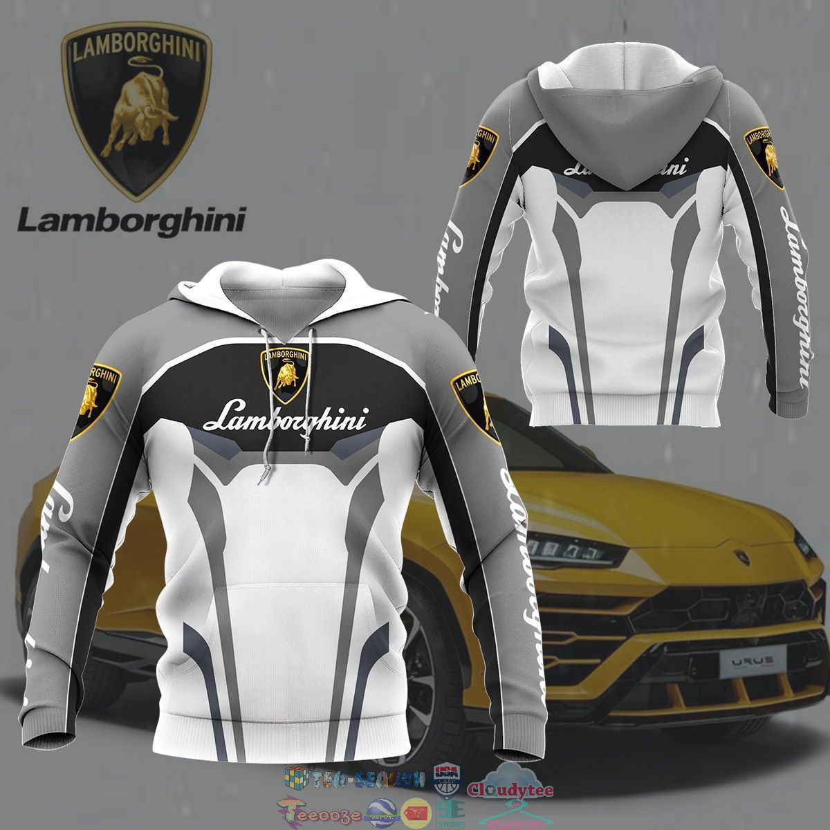 Lamborghini ver 4 3D hoodie and t-shirt – Saleoff