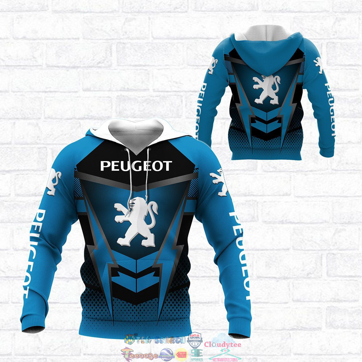 Peugeot ver 4 3D hoodie and t-shirt- Saleoff