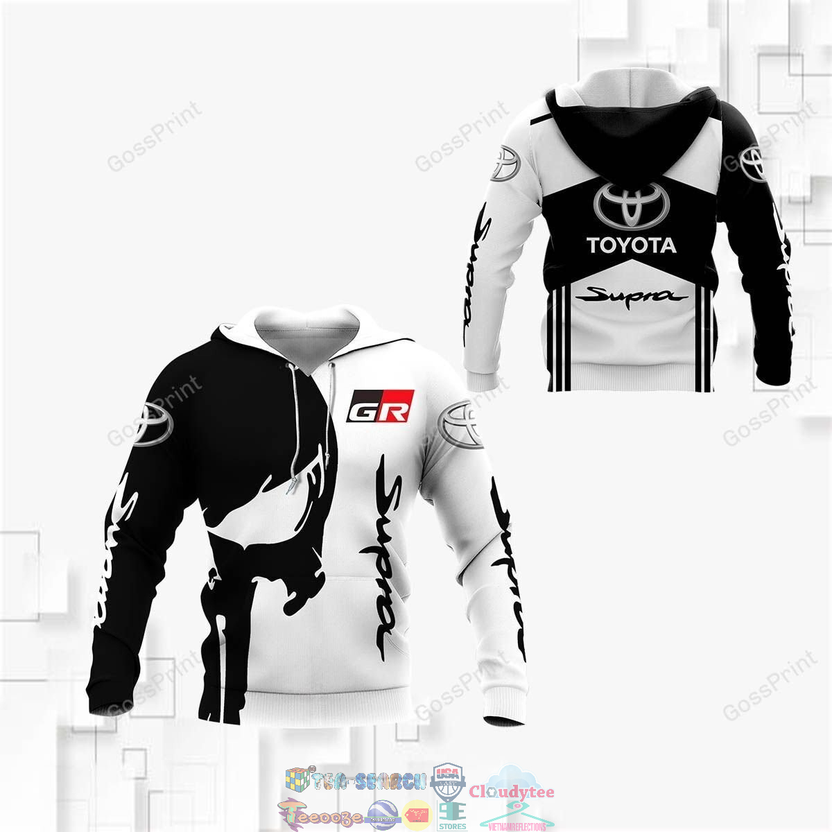 Toyota Supra ver 7 3D hoodie and t-shirt – Saleoff