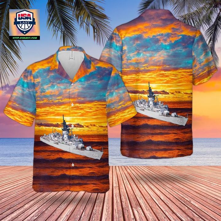 USS McCandless FF1084 U.S Navy Ship Reunions Hawaiian Shirt - Rocking picture