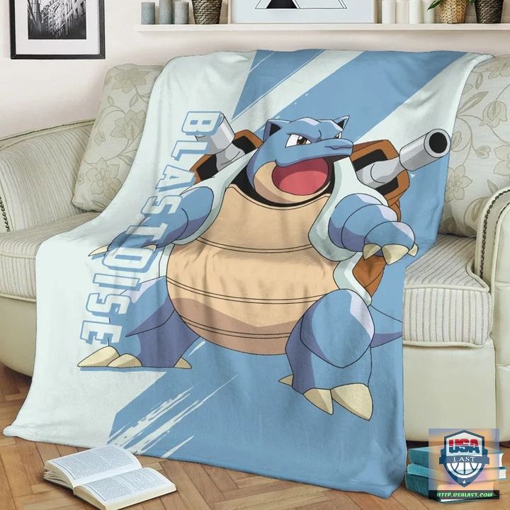 Pokémon Blastoise Blanket, Quilt And Woven Blanket – Usalast