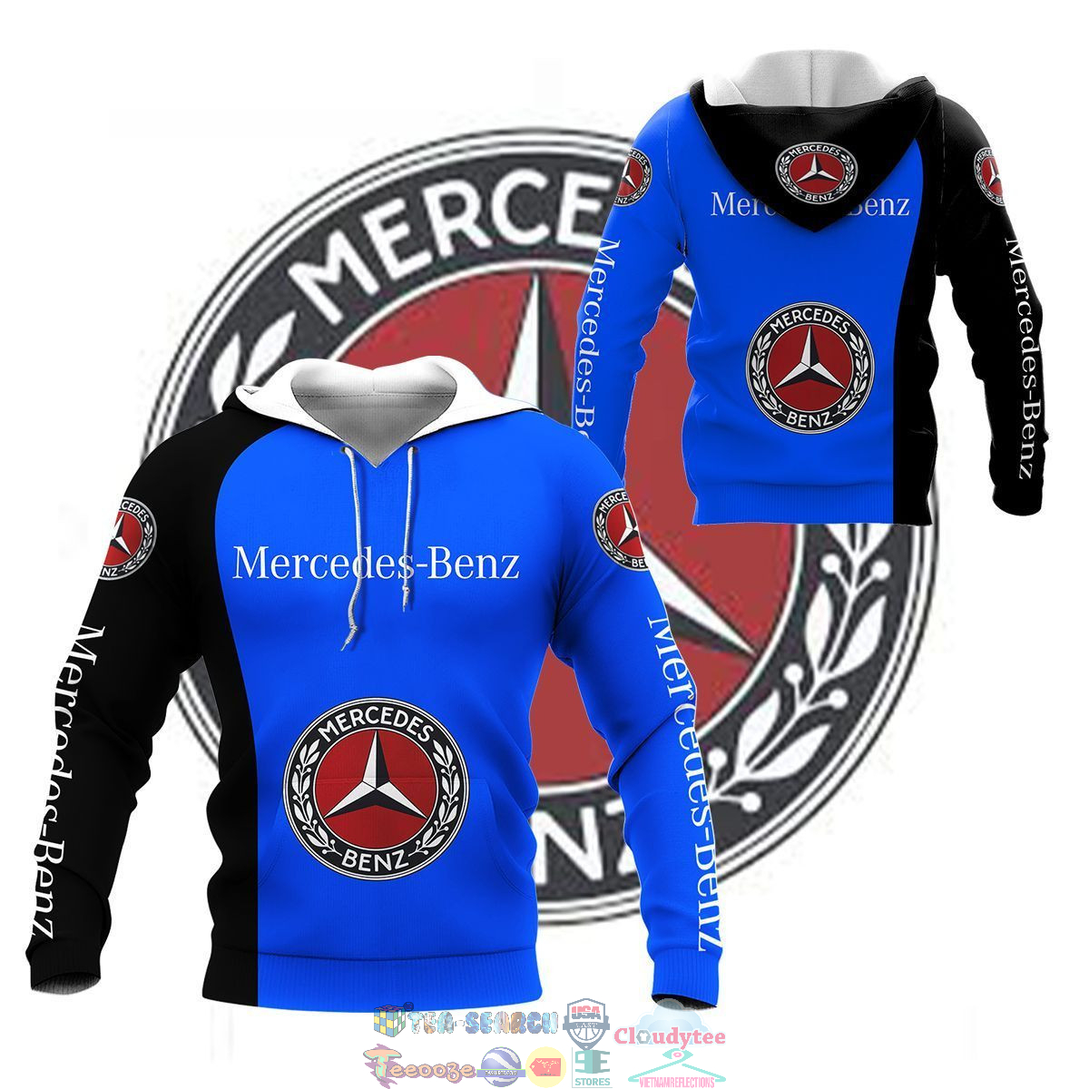 Mercedes-Benz ver 1 3D hoodie and t-shirt – Saleoff
