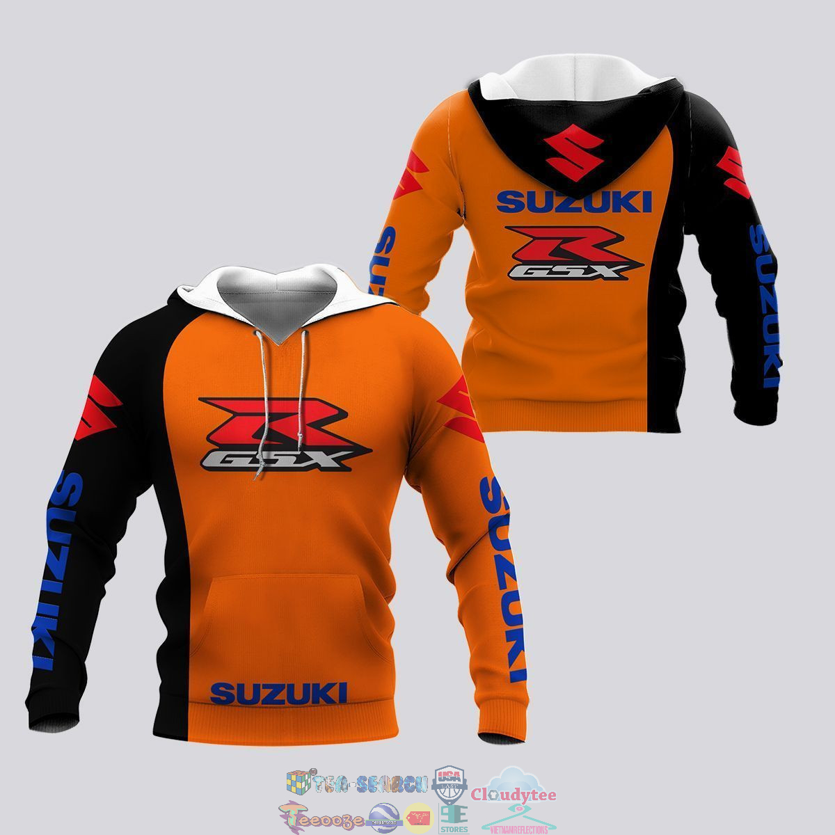 Suzuki GSX-R ver 1 3D hoodie and t-shirt – Saleoff