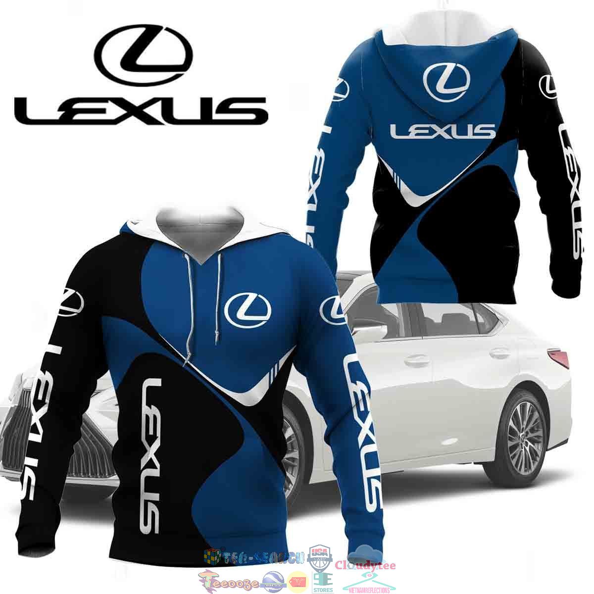 Lexus ver 7 3D hoodie and t-shirt – Saleoff