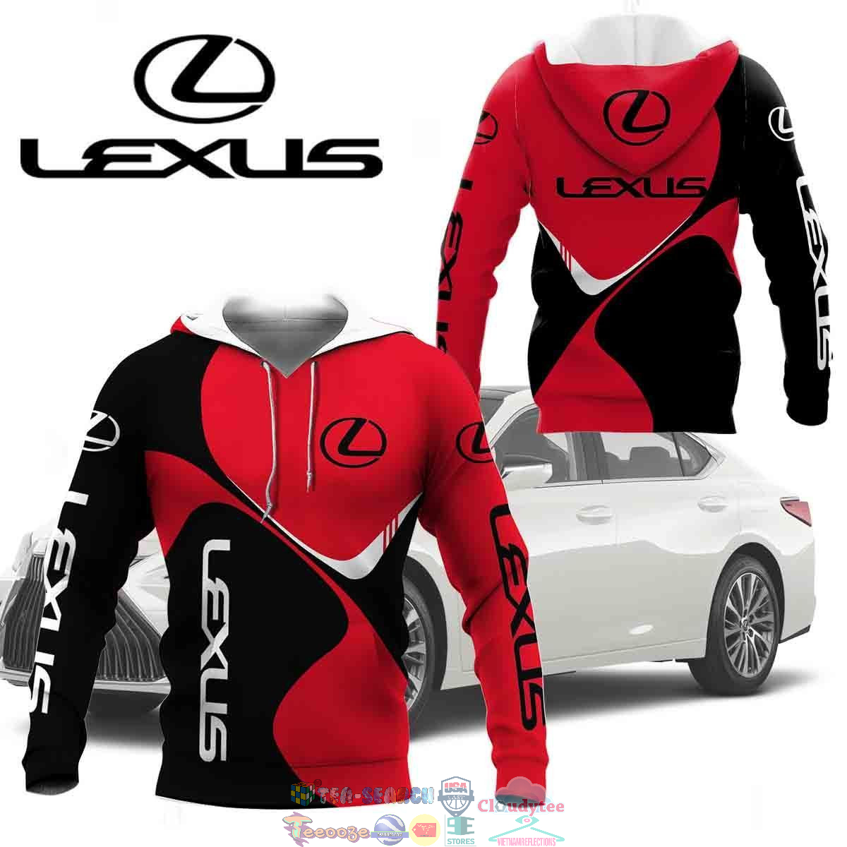 Lexus ver 11 3D hoodie and t-shirt – Saleoff