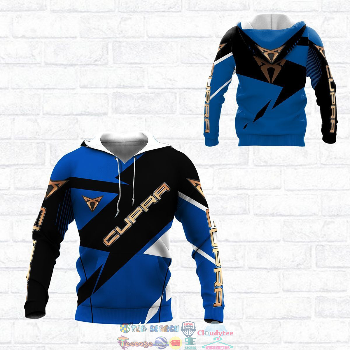 Cupra ver 7 3D hoodie and t-shirt- Saleoff