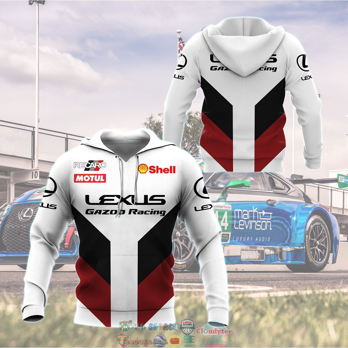 Lexus GAZOO Racing 3D hoodie and t-shirt – Saleoff