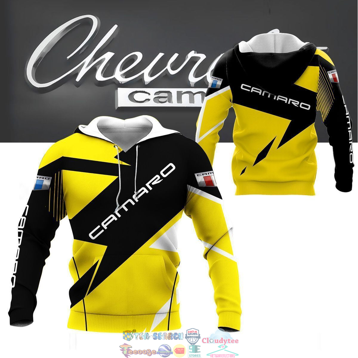 Chevrolet Camaro ver 15 3D hoodie and t-shirt – Saleoff