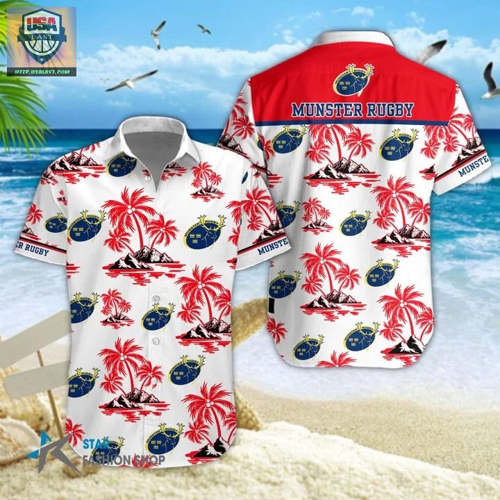 Munster Rugby Hawaiian Shirt Beach Short – Usalast