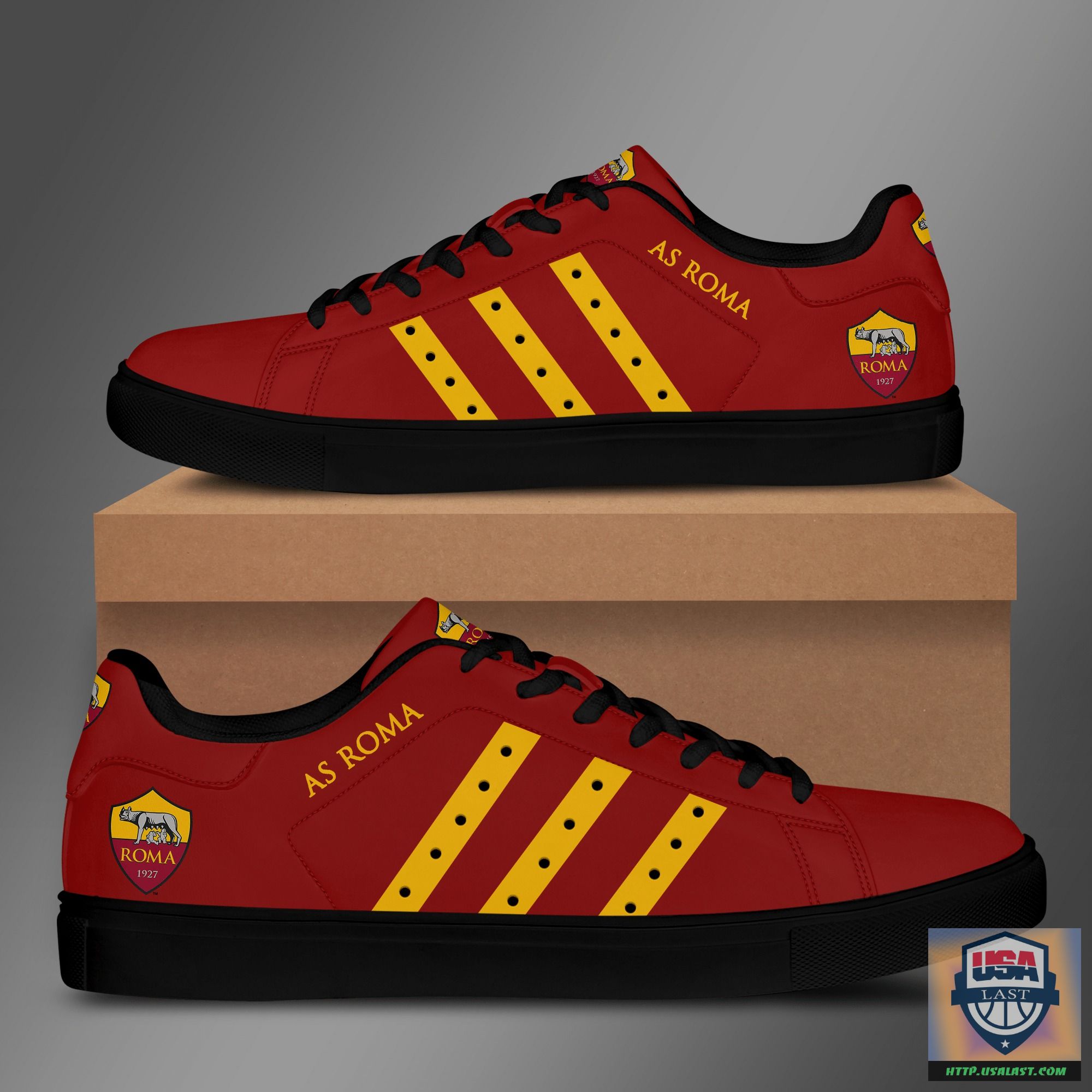 A.S. Roma Stan Smith Shoes 2022 Ver3 – Usalast