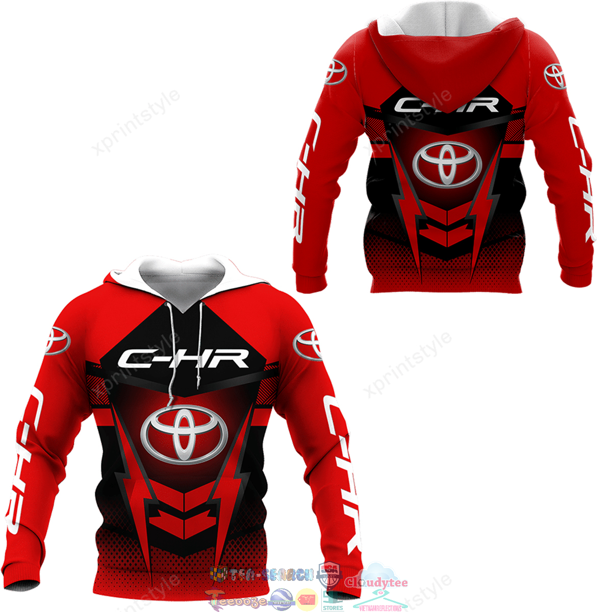 Toyota C-HR ver 5 3D hoodie and t-shirt – Saleoff