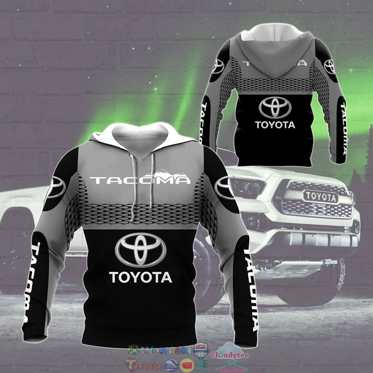 Toyota Tacoma ver 19 3D hoodie and t-shirt – Saleoff
