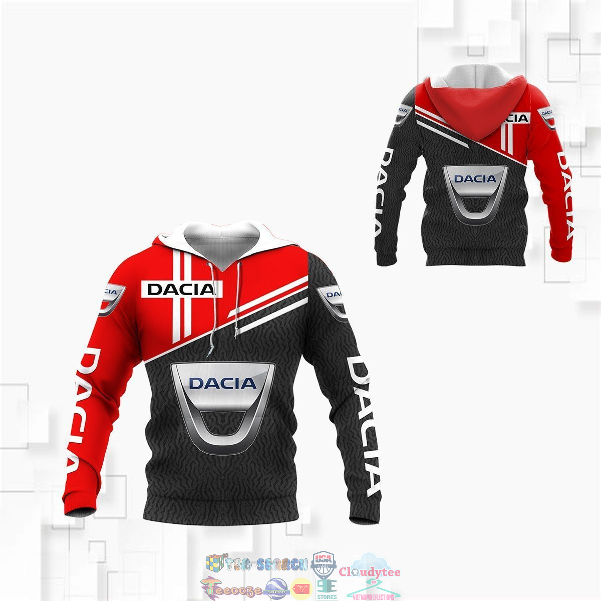 Automobile Dacia ver 5 3D hoodie and t-shirt – Saleoff