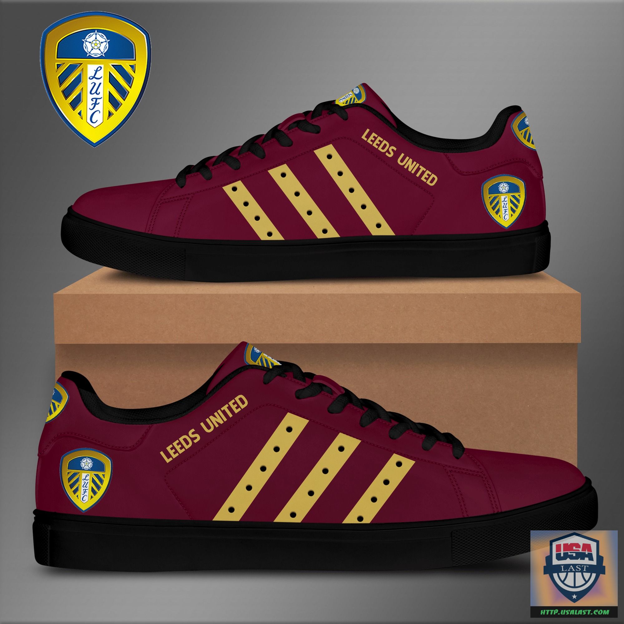 Leeds United F.C Stan Smith Low Top Shoes – Usalast