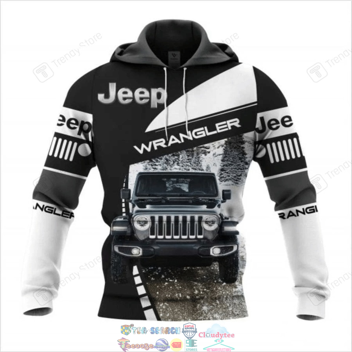 Jeep Wrangler ver 19 3D hoodie and t-shirt – Saleoff