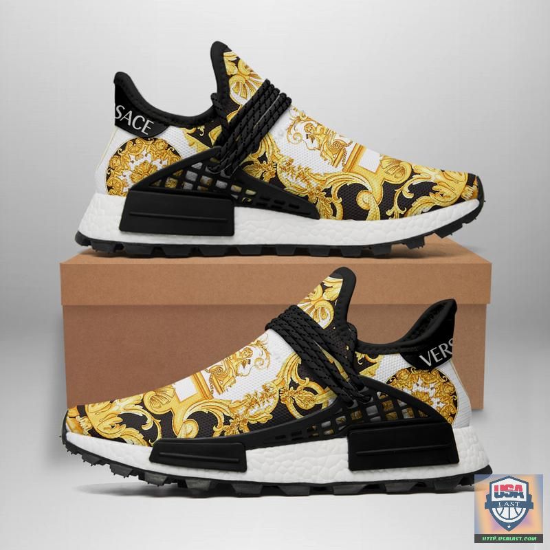Versace Brand NMD Human Sneakers Shoes – Usalast