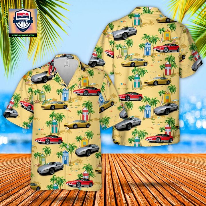1986 Pontiac Fiero GT Hawaiian Shirt - Wow! What a picture you click