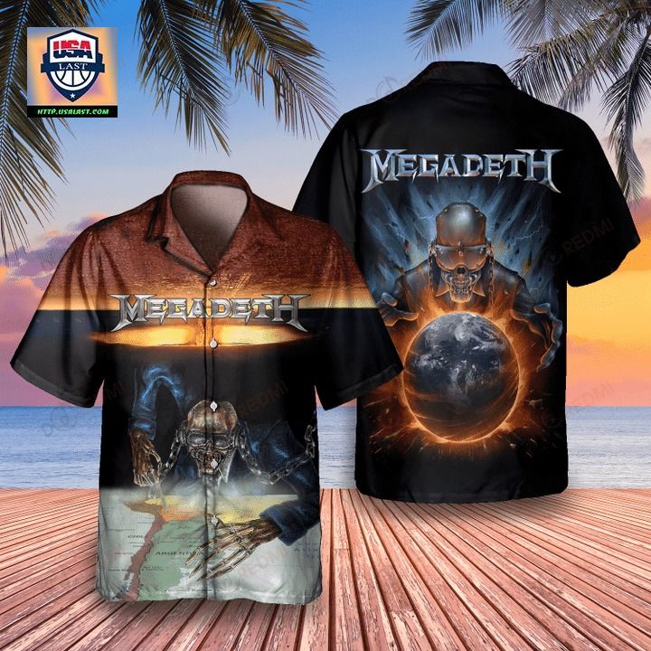 35 Years of Megadeth Unisex Hawaiian Shirt – Usalast