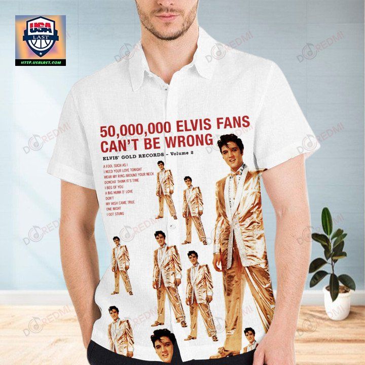 50 Millions Elvis Fans Can’t Be Wrong Hawaiian Shirt – Usalast