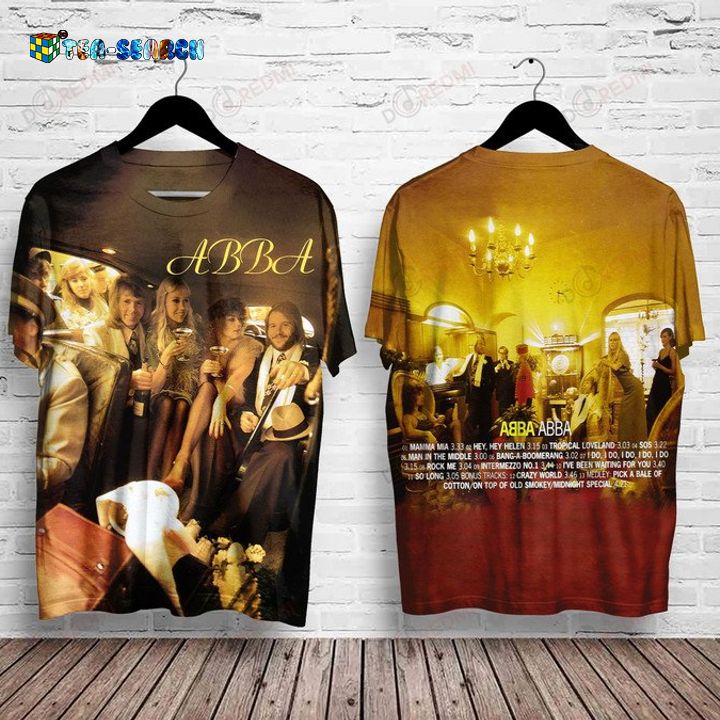 ABBA 1975 3D All Over Print T-Shirt – Usalast
